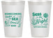 Personalized Homecoming 14 oz Frosted Cups - Under The Sea Dance | 330001