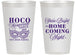 Personalized Homecoming 14 oz Frosted Cups - Hoco Masquerade Dance | 330009