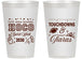Personalized Homecoming 14 oz Frosted Cups - Touchdowns And Tiaras | 330010