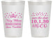 Personalized Homecoming 14 oz Frosted Cups - Hoco Queen Vote | 330024