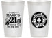 Personalized 21st Birthday 14 oz Frosted Cups - Legal At Last Vegas | 340004