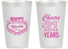 Personalized 21st Birthday 14 oz Frosted Cups - Vegas | 340007