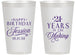 Personalized 21st Birthday 14 oz Frosted Cups - Twenty One Years In The Making | 340023