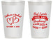 Personalized Wedding 14 oz Frosted Cups - Best Friends For Life | 349