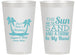 Personalized Wedding 14 oz Frosted Cups - Beach | 350