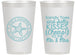 Personalized Wedding 14 oz Frosted Cups - Sandy Feet Salty Kisses | 355