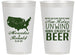 Personalized Wedding 14 oz Frosted Cups - Relax Unwind Enjoy Beer | 360