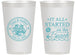 Personalized Wedding 14 oz Frosted Cups - Started On The Beach | 362