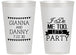 Personalized Wedding 14 oz Frosted Cups - I Do Me Too | 363