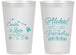 Personalized Wedding 14 oz Frosted Cups - Hawaii | 365