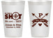 Personalized Wedding 14 oz Frosted Cups - Take A Shot She Said Yes | 370