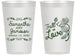 Personalized Wedding 14 oz Frosted Cups - Fall In Love | 377
