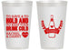Personalized Wedding 14 oz Frosted Cups - To Have And To Hold | 383
