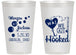 Personalized Wedding 14 oz Frosted Cups - We Got Hooked Fish | 396