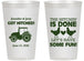 Personalized Wedding 14 oz Frosted Cups - Got Hitched Tractor | 397