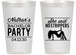 Personalized Bachelor Party 14 oz Frosted Cups - Strip Club | 40008