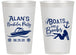 Personalized Bachelor Party 14 oz Frosted Cups - Nautical Boats | 40021