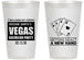Personalized Bachelor Party 14 oz Frosted Cups - Las Vegas | 40026
