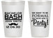 Personalized Bachelor Party 14 oz Frosted Cups - Formal | 40030