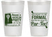 Personalized Bachelor Party 14 oz Frosted Cups - Golf Par Tee | 40043