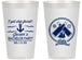 Personalized Bachelor Party 14 oz Frosted Cups - Anchor | 40054