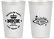 Personalized Bachelor Party 14 oz Frosted Cups - Last Vegas | 40059