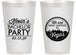 Personalized Bachelor Party 14 oz Frosted Cups - Last Vegas | 40060
