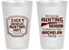 Personalized Bachelor Party 14 oz Frosted Cups - Hunting Season | 40063