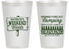 Personalized Bachelor Party 14 oz Frosted Cups - Camping | 40064