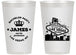 Personalized Bachelor Party 14 oz Frosted Cups - Las Vegas | 40069