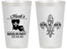 Personalized Bachelor Party 14 oz Frosted Cups - New Orleans | 40074