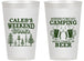 Personalized Bachelor Party 14 oz Frosted Cups - Camping | 40091