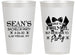 Personalized Bachelor Party 14 oz Frosted Cups - Forma | 40098