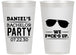 Personalized Bachelor Party 14 oz Frosted Cups - We Fucked Up | 40099
