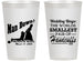 Personalized Wedding 14 oz Frosted Cups - Man Down | 407