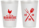 Personalized Wedding 14 oz Frosted Cups - I Do Barbecue Bbq | 445