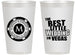 Personalized Wedding 14 oz Frosted Cups - Las Vegas | 458
