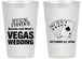 Personalized Wedding 14 oz Frosted Cups - Las Vegas | 465