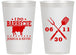 Personalized Wedding 14 oz Frosted Cups - I Do Barbecue Bbq | 471