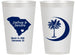 Personalized Wedding 14 oz Frosted Cups - Palmetto Tree | 475