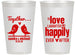 Personalized Wedding 14 oz Frosted Cups - Happily Ever After | 480