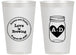 Personalized Wedding 14 oz Frosted Cups - Love Is Brewing | 486