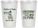 Personalized Wedding 14 oz Frosted Cups - Tractor Hitchin | 489