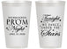 Personalized Prom 14 oz Frosted Cups - Tonight We Dance | 50000