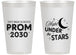 Personalized Prom 14 oz Frosted Cups - A Night Under The Stars | 50004