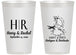 Personalized Wedding 14 oz Frosted Cups - Antigua And Barbuda | 502