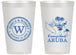 Personalized Wedding 14 oz Frosted Cups - Aruba | 505