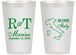 Personalized Wedding 14 oz Frosted Cups - Italy | 514