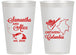 Personalized Wedding 14 oz Frosted Cups - Colombia | 517