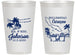 Personalized Wedding 14 oz Frosted Cups - Curacao | 521